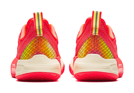 ANTA Shock Quick Decision 7 "Journey" 112611607-5 - Basketball Shoe Unisex Neon Bright Dark Red