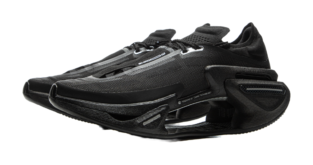 Li Ning Shadow 3.0 Fabric Low top Li Ning BOOM Technology Racing Running Shoes Unisex Black  VJsneaker