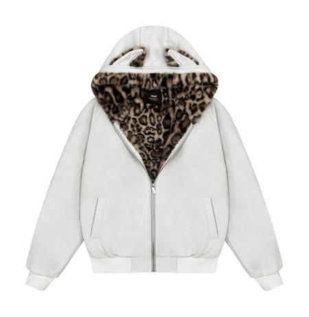 FDR Puffer Jackets Unisex Fur Collar Moderate  VJSNEAKER