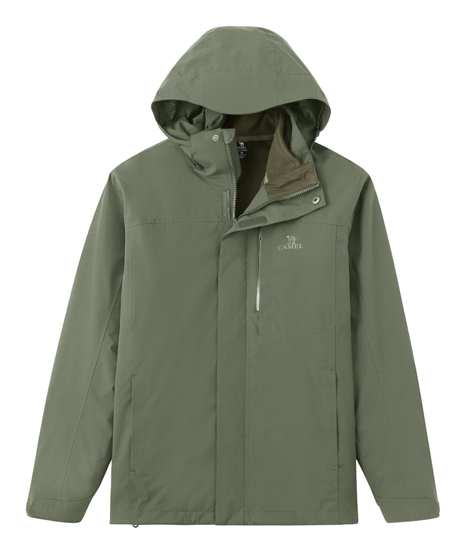 CAMEL All weather Windbreaker Jacket Mens  vjsneaker.com