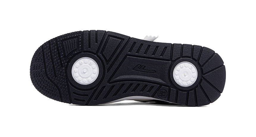 Warrior Abrasion Resistant, Lightweight, And Breathable Low Top Skateboard Shoes Unisex White Black 