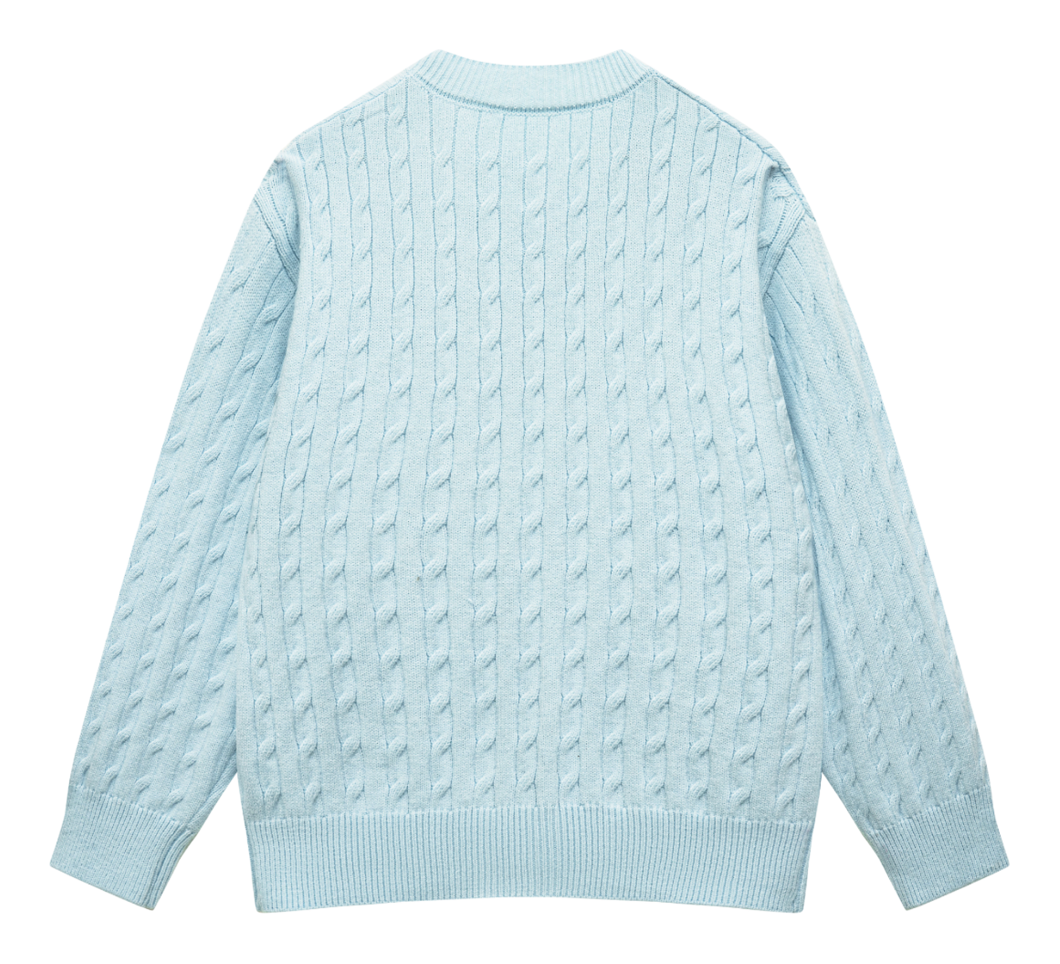 Warrior Power Simple Retro Cleanfit American Zipper Cardigan Basic Edition Warm, Soft, Comfortable Skin friendly Non stick Embroidered Sweater Knitted Sweater Unisex  vjsneaker.com