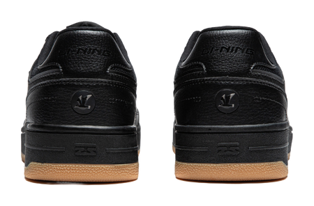 Li Ning Tianji Slip Resistant Abrasion Resistant Skateboard Shoes Mens Black  VJSNEAKER