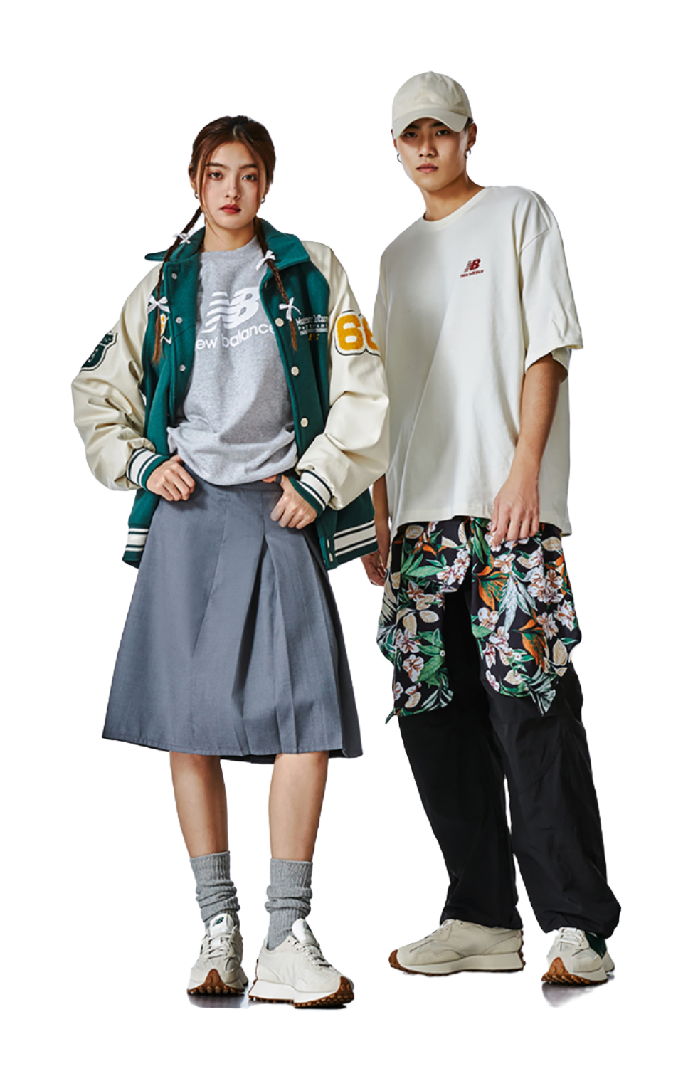 327 New Balance Timberwolf Nightwatch Green  vjsneaker.com