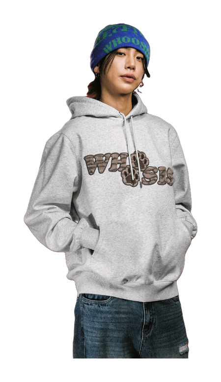 WHOOSIS Plush Cat Claw Patch Cute Fury Casual Plus Plush Loose Versatile Hoodie Hoodie Hoodie Hoodie Unisex  vjsneaker.com