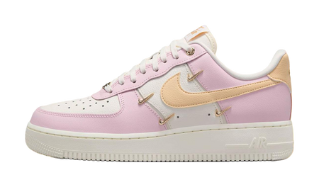 Nike Air Force 1 Low 07 Lx Pink Foam Mini Swoosh Womens  vjsneaker.com