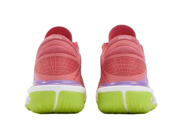 361° Blitz BB Cushioning, Wear Resistant Low top Basketball Shoes Mens Starfish Pink  vjsneaker.com