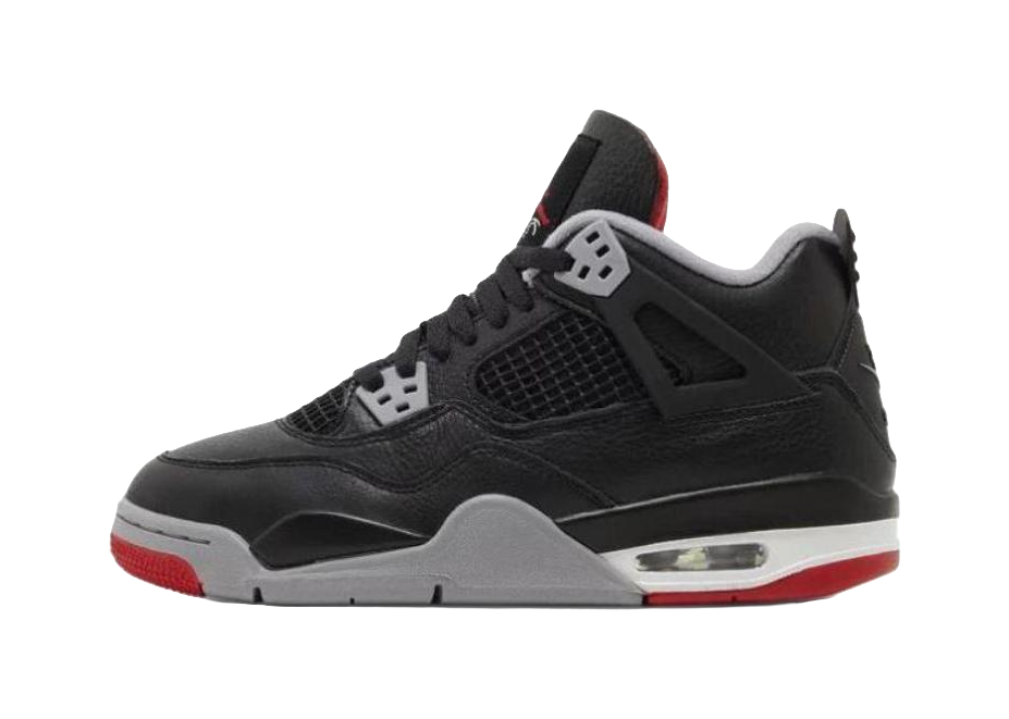 Air Jordan 4 Retro Bred Reimagined GS  vjsneaker.com