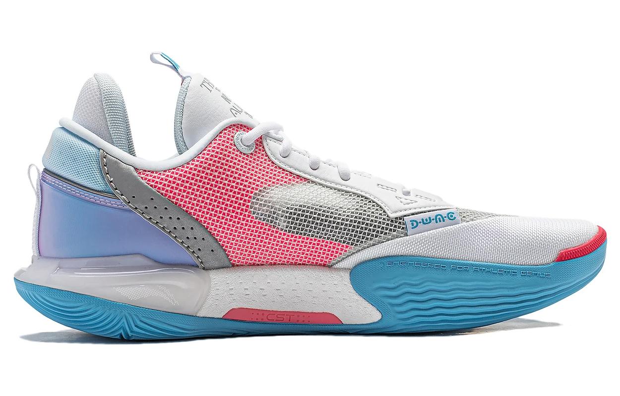 Li-Ning Wade All City 12 "Miami Night" ABAU015-1 - Basketball Shoes Men White Blue Pink