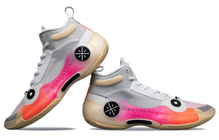Li-Ning Way of Wade 10 (WOW10) 'Blossom' ABAS115-1 - Basketball Shoes Unisex White Pink