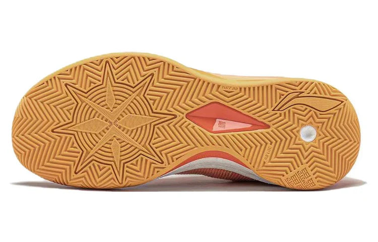 Li-Ning Liren 3 V2 Evening Glow Men's Basketball Shoes - Lightweight, Orange