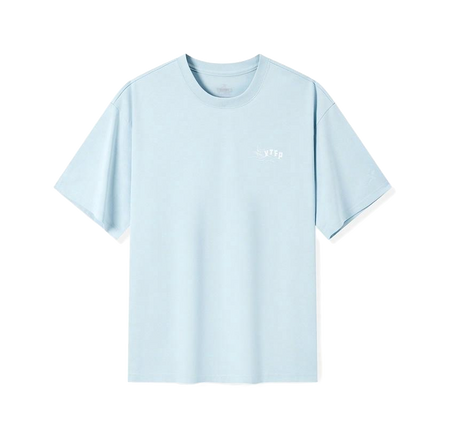 Xtep pure cotton round neck pullover, loose, casual, comfortable, soft, versatile knit T-shirt, unisex  vjsneaker.com