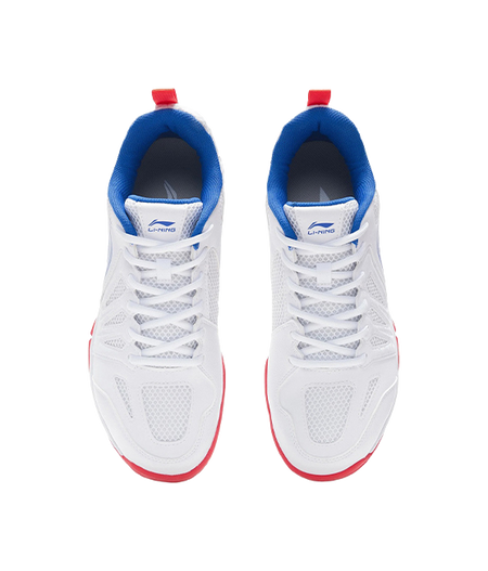 Li-Ning All-Around King Ace "White/Blue" AYTP011-13 - All-Around Badminton Shoe Unisex