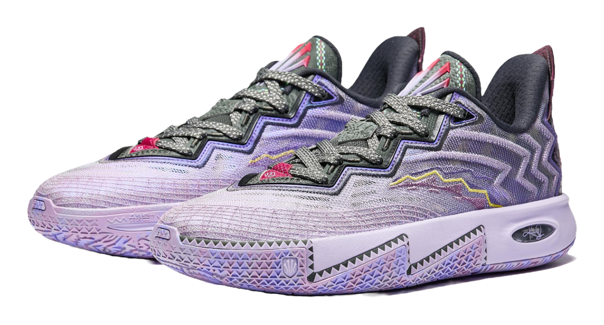 Anta KAI 2 "Remembering" 112541111-3 - Kyrie Irving Basketball Shoe Unisex Grey Purple