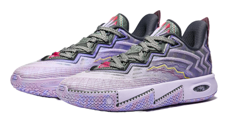 Anta KAI 2 "Remembering" 112541111-3 - Kyrie Irving Basketball Shoe Unisex Grey Purple