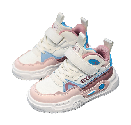 Binary Slip Resistant, Abrasion Resistant, Rebound, Lightweight Cushioning Casual Shoes Kids  VJSNEAKER