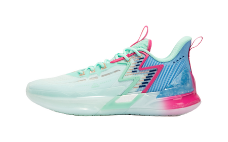 361° BIG3 4.0 PRO Cushioning Slip Resistant Abrasion Resistant Rebound Low top Basketball Shoes Mens Blue  vjsneaker.com