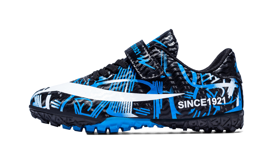 Binary Slip Resistant Anti Kick Lightweight Cushioning Low top Kids Soccer Shoes Kids  VJSNEAKER