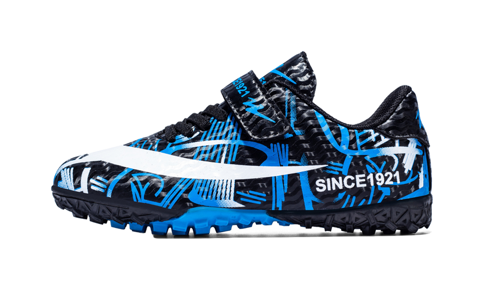 Binary Slip Resistant Anti Kick Lightweight Cushioning Low top Kids Soccer Shoes Kids  VJSNEAKER