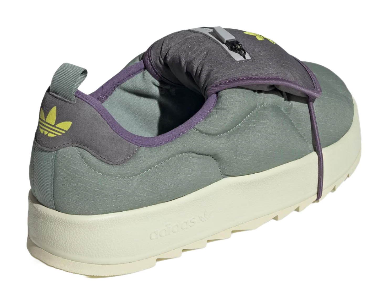Adidas Puffylette Silver Green  vjsneaker.com