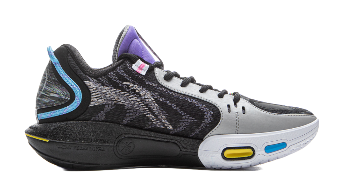 Li-Ning Wade Shadow 7 "Team No Sleep" ABPV011-4 - Dwyane Wade Basketball Shoe Unisex Black/Gray