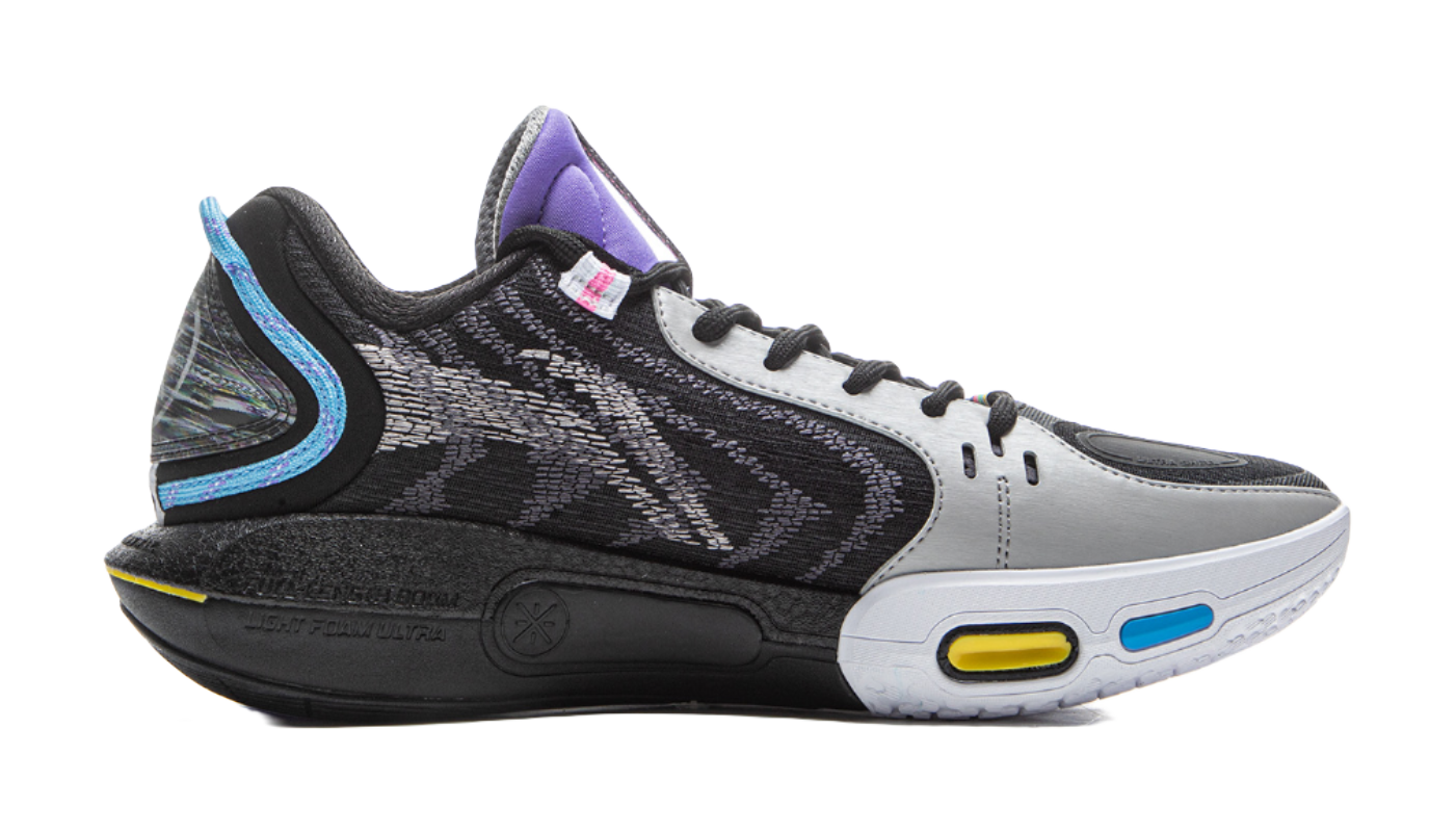 Li-Ning Wade Shadow 7 "Team No Sleep" ABPV011-4 - Dwyane Wade Basketball Shoe Unisex Black/Gray