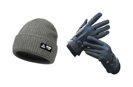 Pick RIGHT series autumn and winter, with thickened velvet lining, warm and windproof locking, suitable for cycling sports without tying the head. Polyester (polyester fiber) wool cap for both men and women, suitable for couples  VJSNEAKER