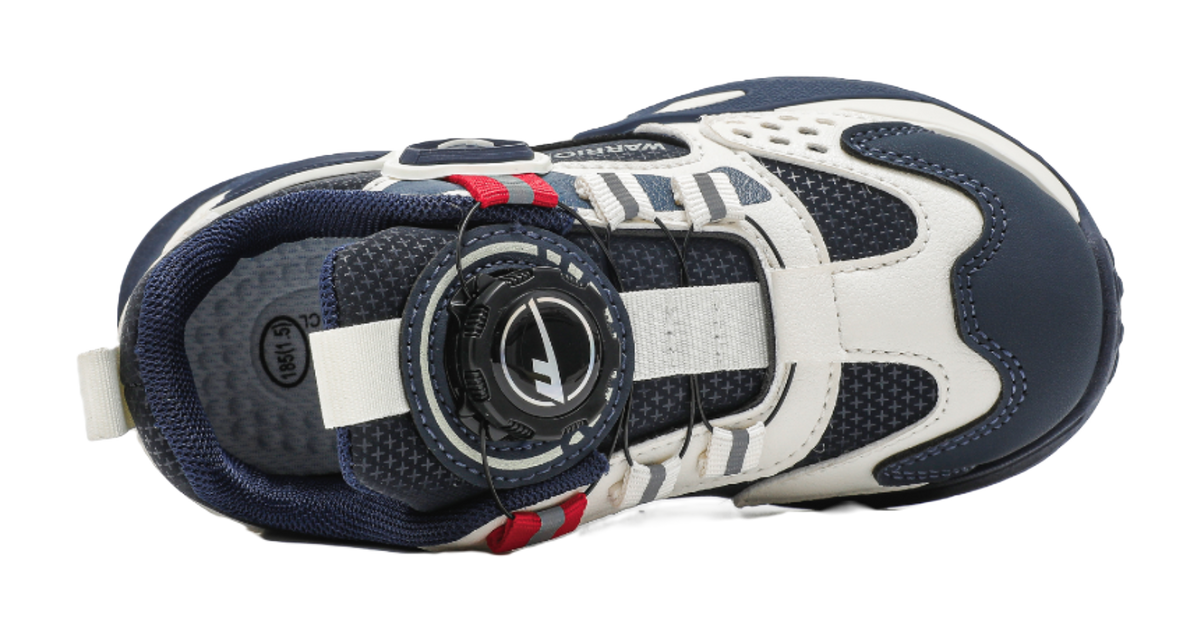 Warrior Warrior Boys' Sports Shoes Synthetic Leather Comfortable, Versatile, Lightweight, Shock Absorbed, Low cut Girls' Casual Shoes for Children  VJSNEAKER