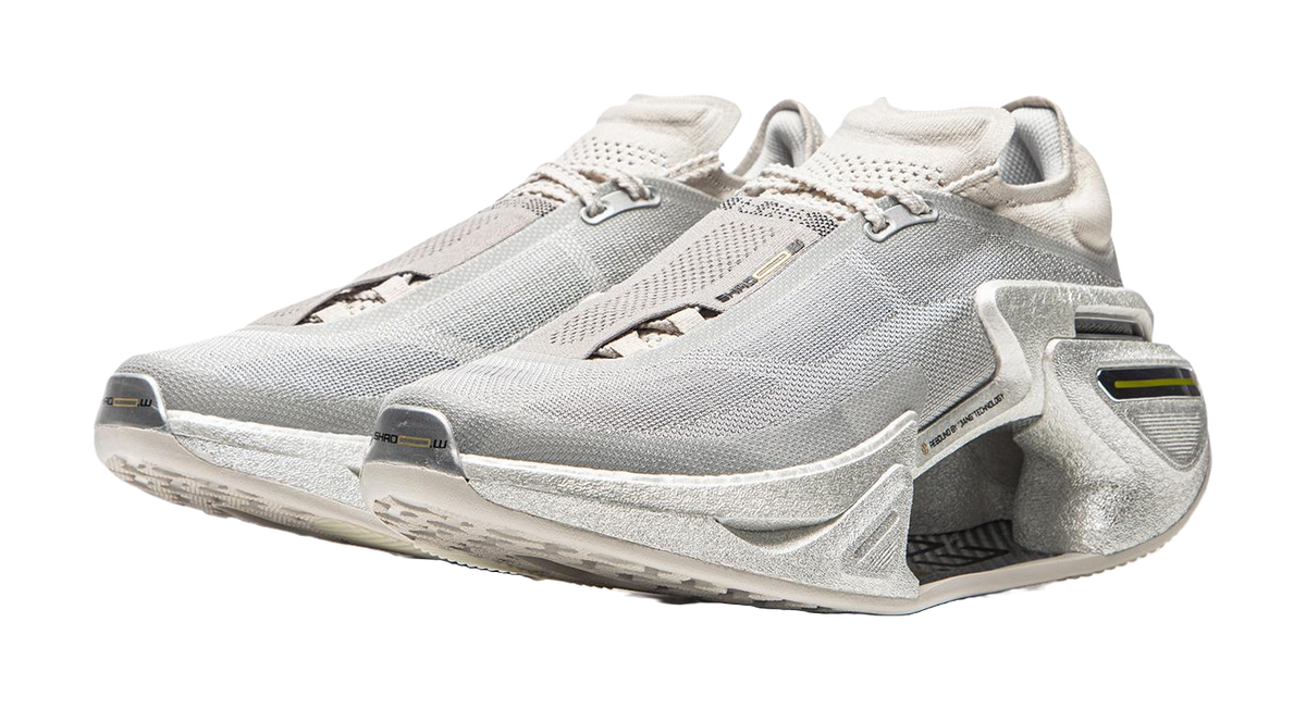 Li Ning Shadow 3.0 Fabric Low top BOOM Technology Long Distance Running Sprint Running Shoes Unisex Silver  VJsneaker