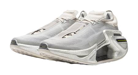 Li Ning Shadow 3.0 Fabric Low top BOOM Technology Long Distance Running Sprint Running Shoes Unisex Silver  VJsneaker