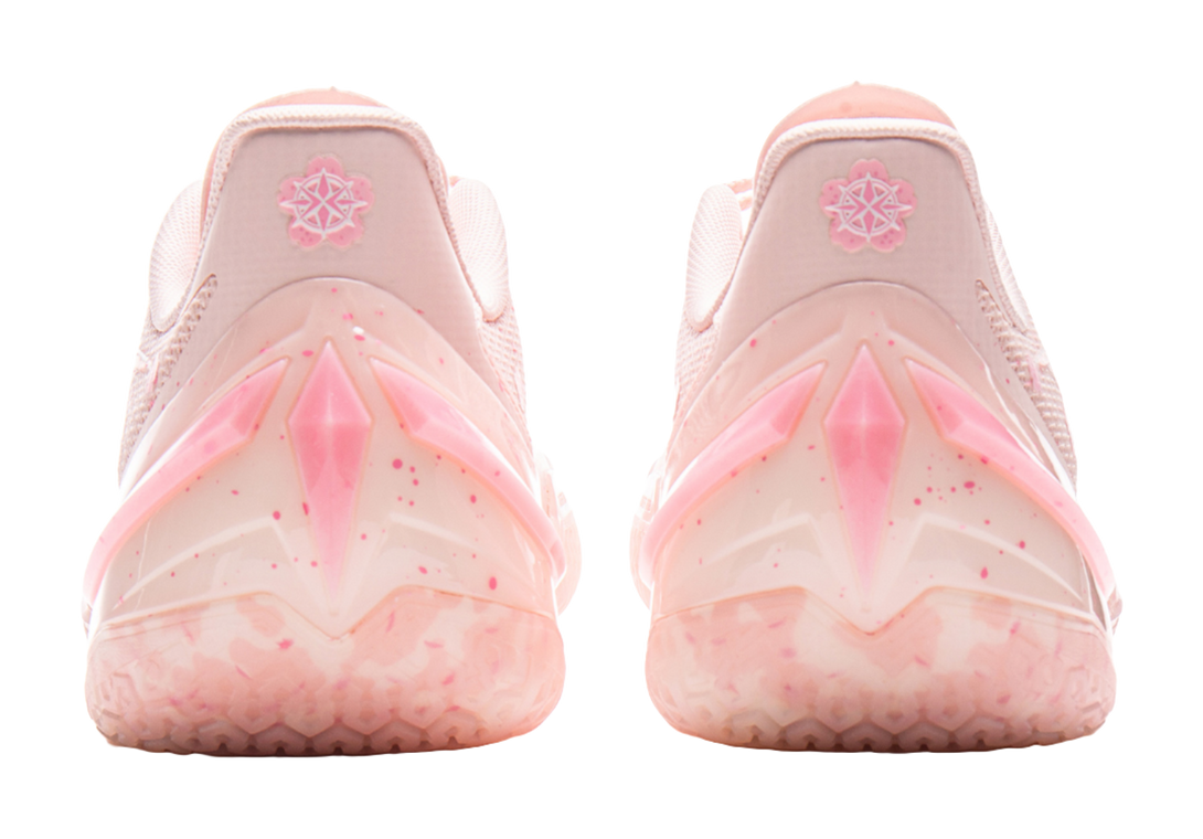 LiNing Blade 5 V2 Cushioning, Slip Resistant, And Breathable Low Top Basketball Shoes Mens Pink  VJSNEAKER