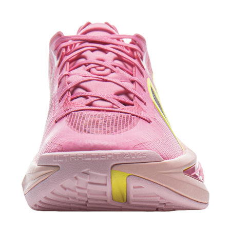 LiNing ULTRALIGHT Cushioning, Slip Resistant, Abrasion Resistant, Rebound Grip Low Top Basketball Shoes Mens Pink  VJSNEAKER