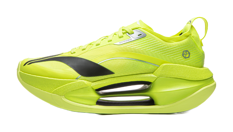 Li-Ning Shadow 4 Essential "Fluorescent Lime Green" ARRW007-17 - Daily Performance Running Shoe Unisex Fluorescent Lime Green