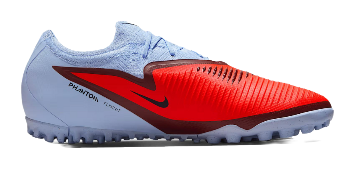 Nike Phantom 6 Soccer Shoes Unisex Blue Red  vjsneaker.com