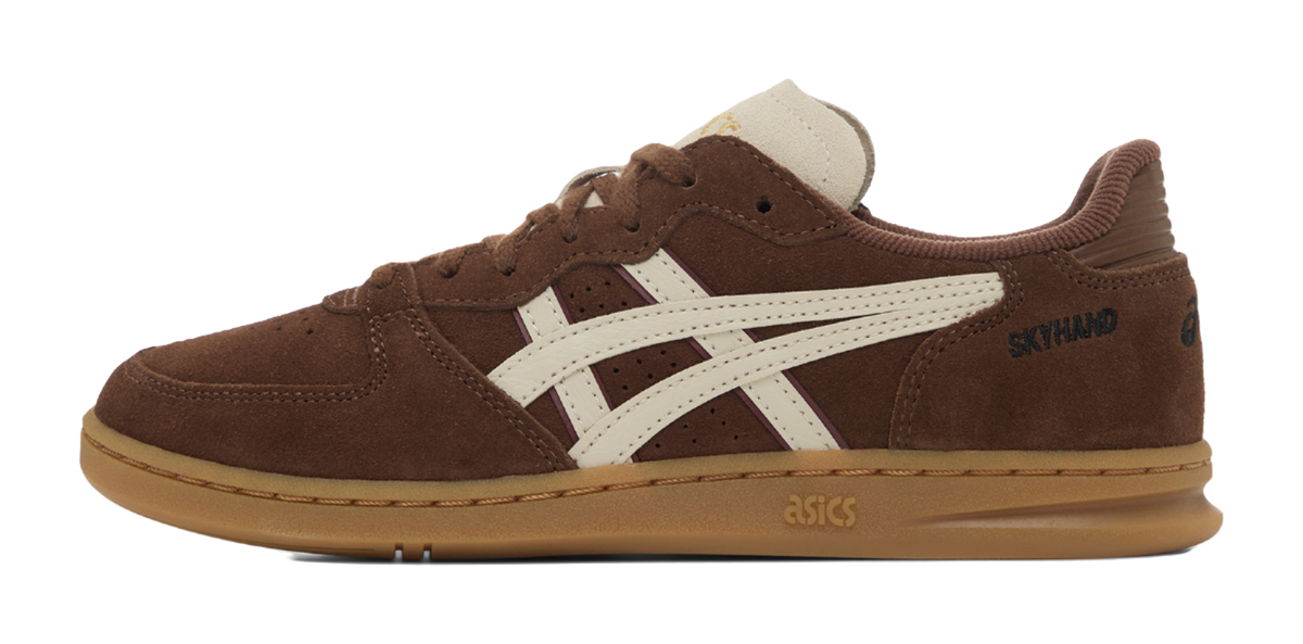 ASICS SKYHAND OG Low top Skateboard Shoes Unisex Coffee  vjsneaker.com