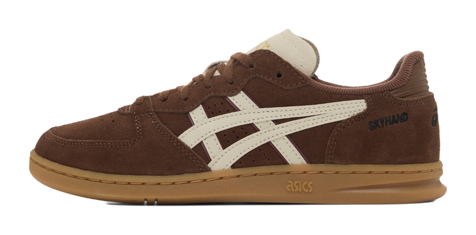 ASICS SKYHAND OG Low top Skateboard Shoes Unisex Coffee  vjsneaker.com
