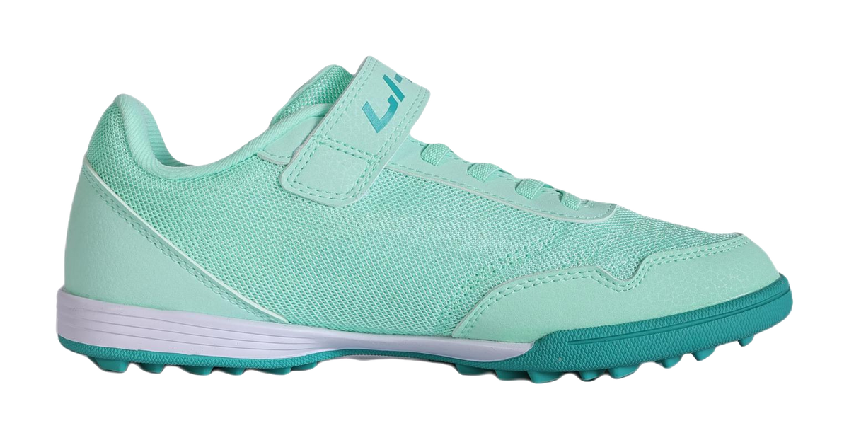 Li Ning Children's Broken Nails Fashionable, Comfortable, Anti slip, Wear resistant, Low cut Children's Football Shoes Fluorescent Light Green/Jade Green  VJSNEAKER