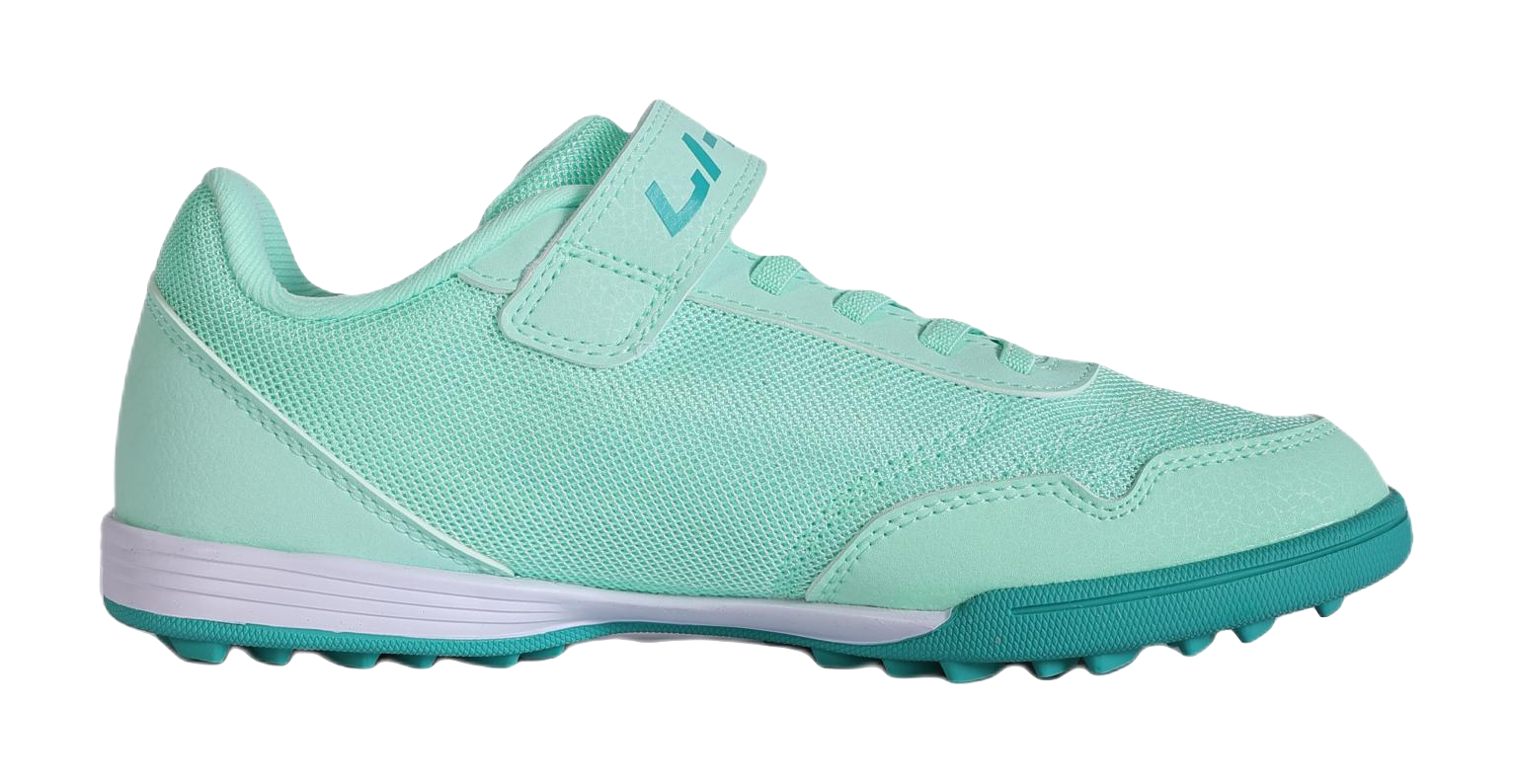 Li Ning Children's Broken Nails Fashionable, Comfortable, Anti slip, Wear resistant, Low cut Children's Football Shoes Fluorescent Light Green/Jade Green  VJSNEAKER