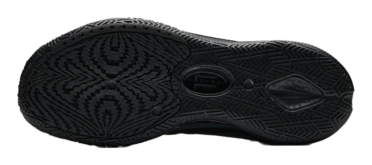 Anta KAI 1 TEAM "Black Warrior" 112541603R-6 - Kyrie Irving Basketball Shoe Unisex Black Gray
