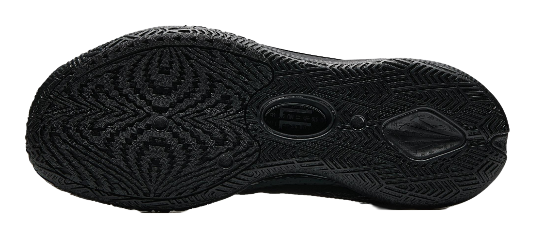 Anta KAI 1 TEAM "Black Warrior" 112541603R-6 - Kyrie Irving Basketball Shoe Unisex Black Gray