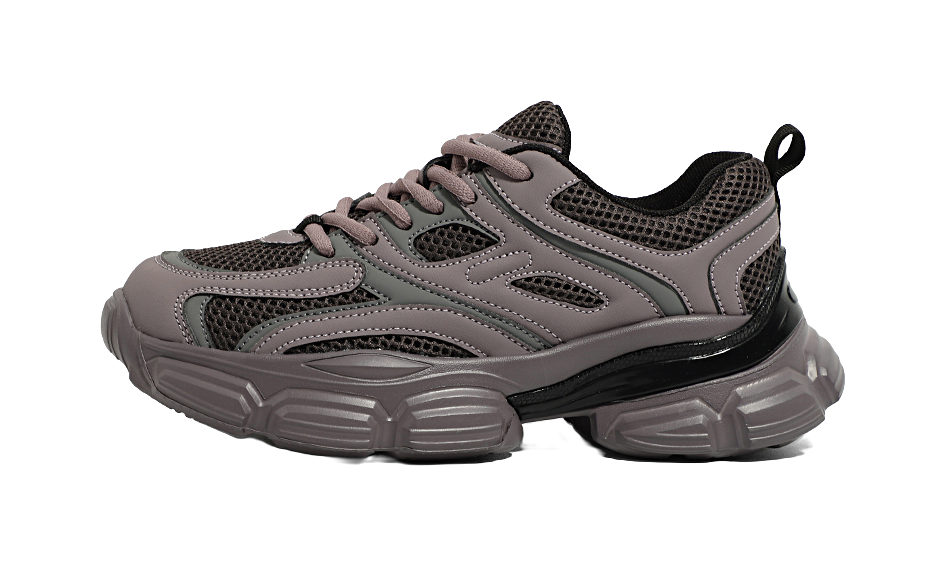 HUANQIU Cushioning, Slip Resistant, Abrasion Resistant, Breathable, Balance Low top Chunky Sneakers Women's 