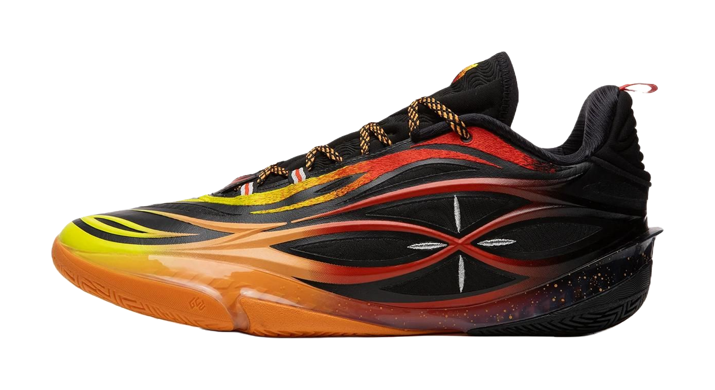 Li-Ning Wade 808 5 Ultra V2 "Hot Wind" ABAV045-9 - Basketball Shoe Unisex Black Red Orange Yellow