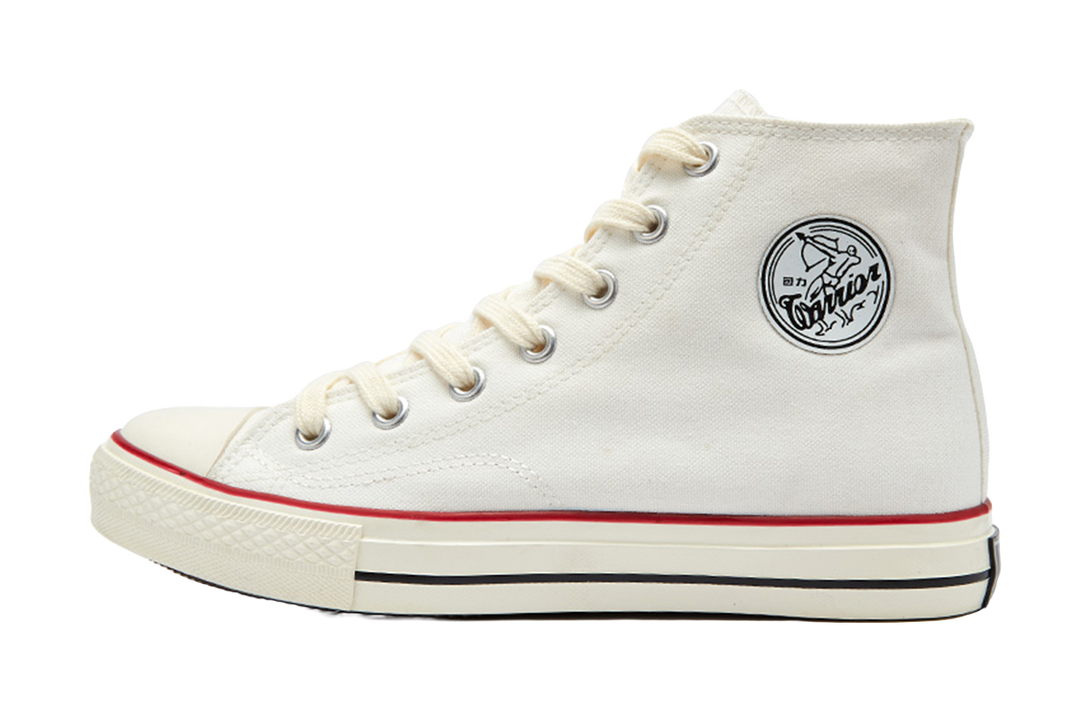 Warrior Slip Resistant Abrasion Resistant High top Canvas Shoes Unisex 