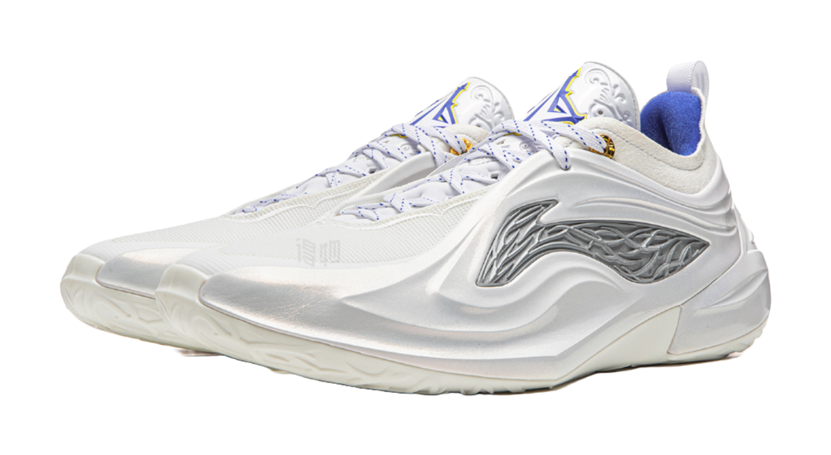 Li Ning JB4 Low top Basketball Shoes Mens White  vjsneaker.com