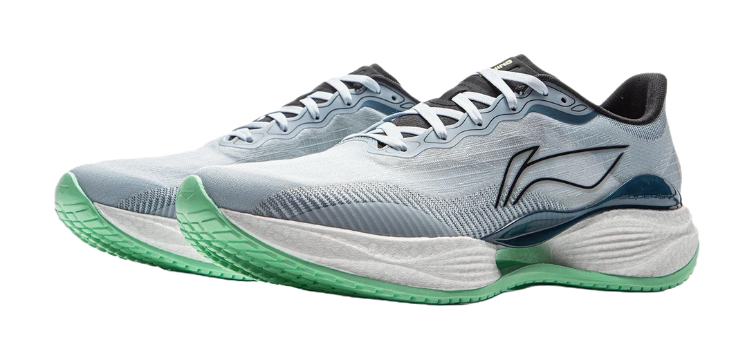 LiNing Super Light 22 Shock Absorbers Slip Resistant Abrasion Resistant Breathable Low Top Running Shoes Men's Blue 