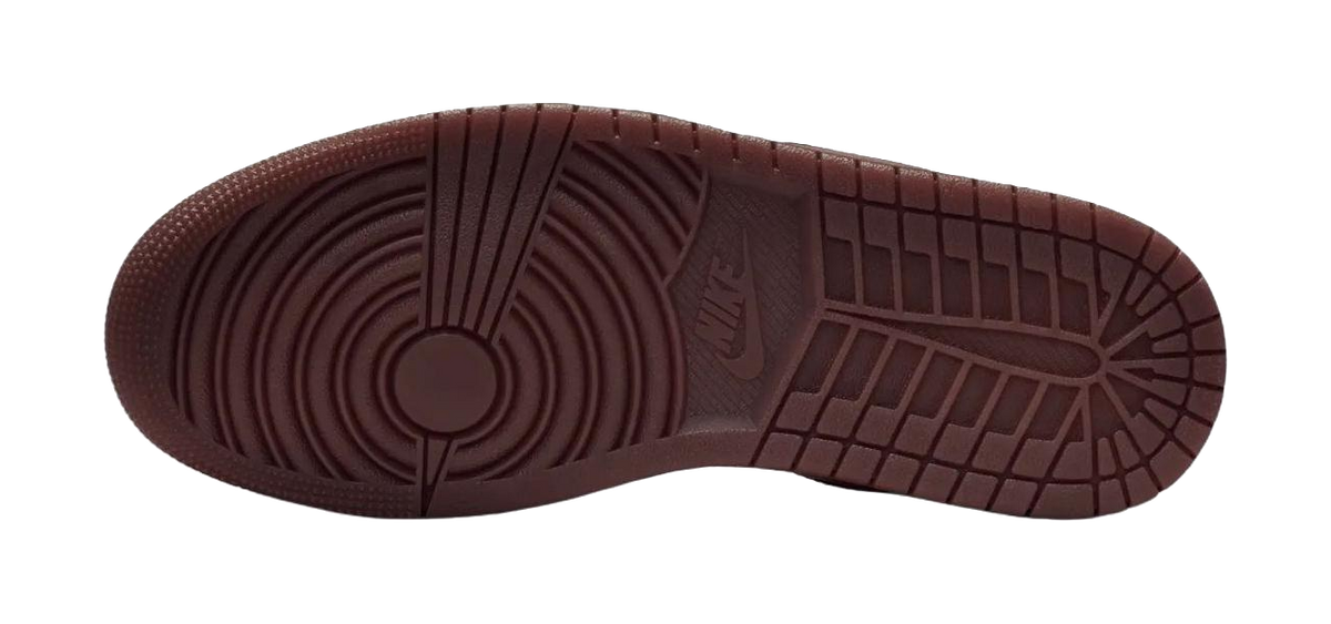 Jordan Air Jordan 1 Low top Vintage Basketball Shoes Womens Brown  vjsneaker.com