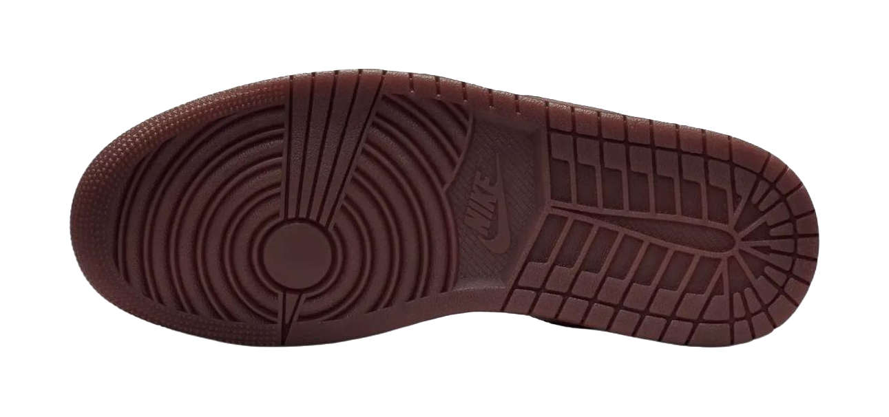 Jordan Air Jordan 1 Low top Vintage Basketball Shoes Womens Brown  vjsneaker.com