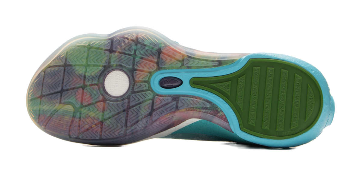 LiNing Anti Slip Wear Resistant Low Top Basketball Shoes Mens Turquoise  VJSNEAKER