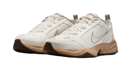 Nike Air Monarch 4 Training Shoes Mens Beige  vjsneaker.com