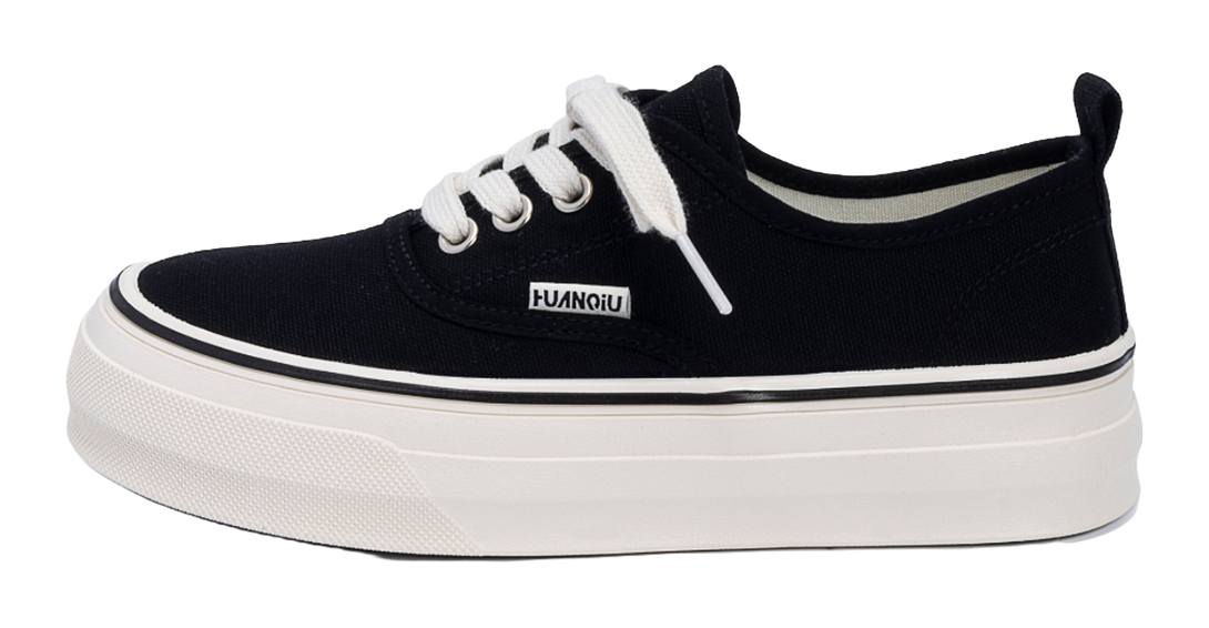 HUANQIU Lightweight Balance Low Top Canvas Shoes Women's 